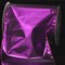 The Ribbon People Purple Shiny Solid Wired Craft Ribbon 6" x 80 Yards
